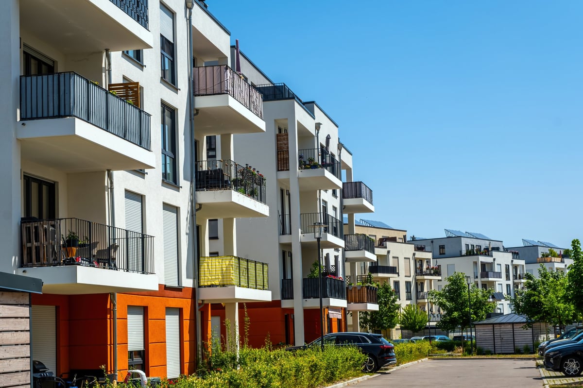 Modern West Campus condominiums near University of Texas at Austin