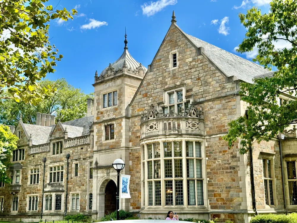 The University of Michigan Law Quadrangle in Ann Arbor