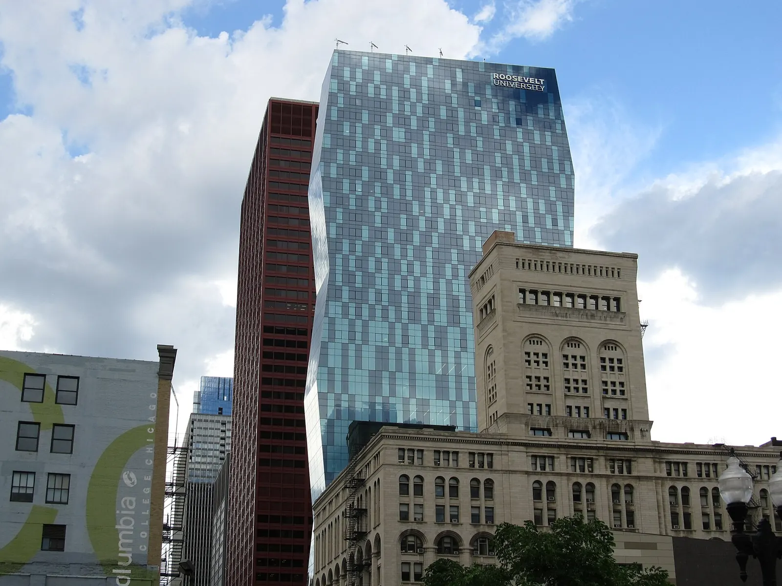 Wabash Building at Roosevelt University in Chicago.