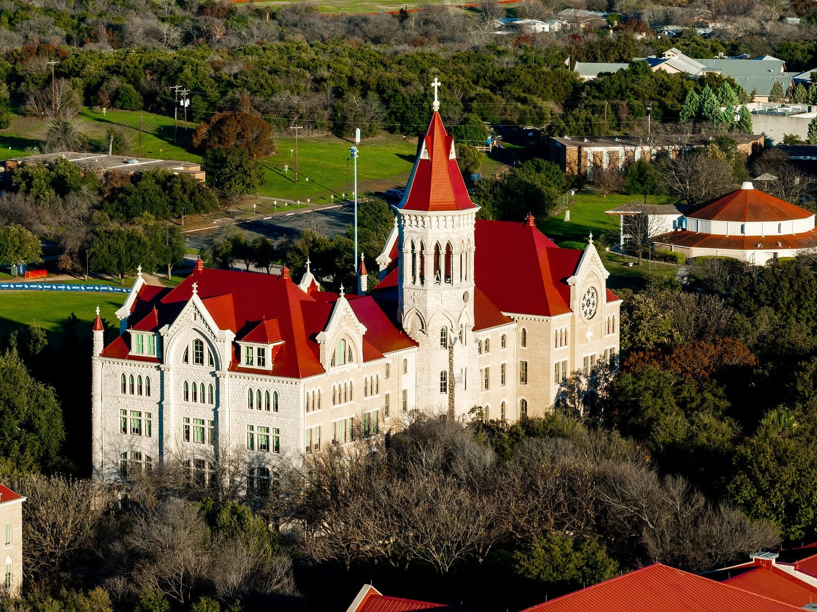 Main Building at St. Edward's University in Austin, Texas
