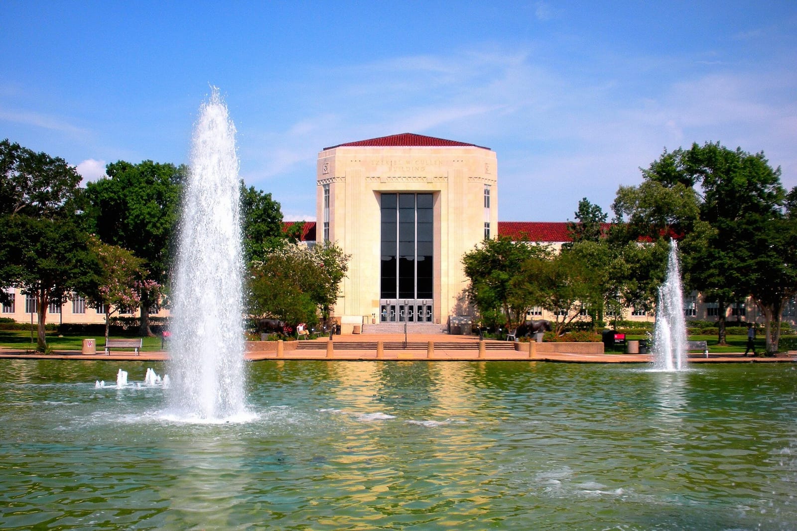 Ezekiel W. Cullen Building on the University of Houston campus in Houston, Texas