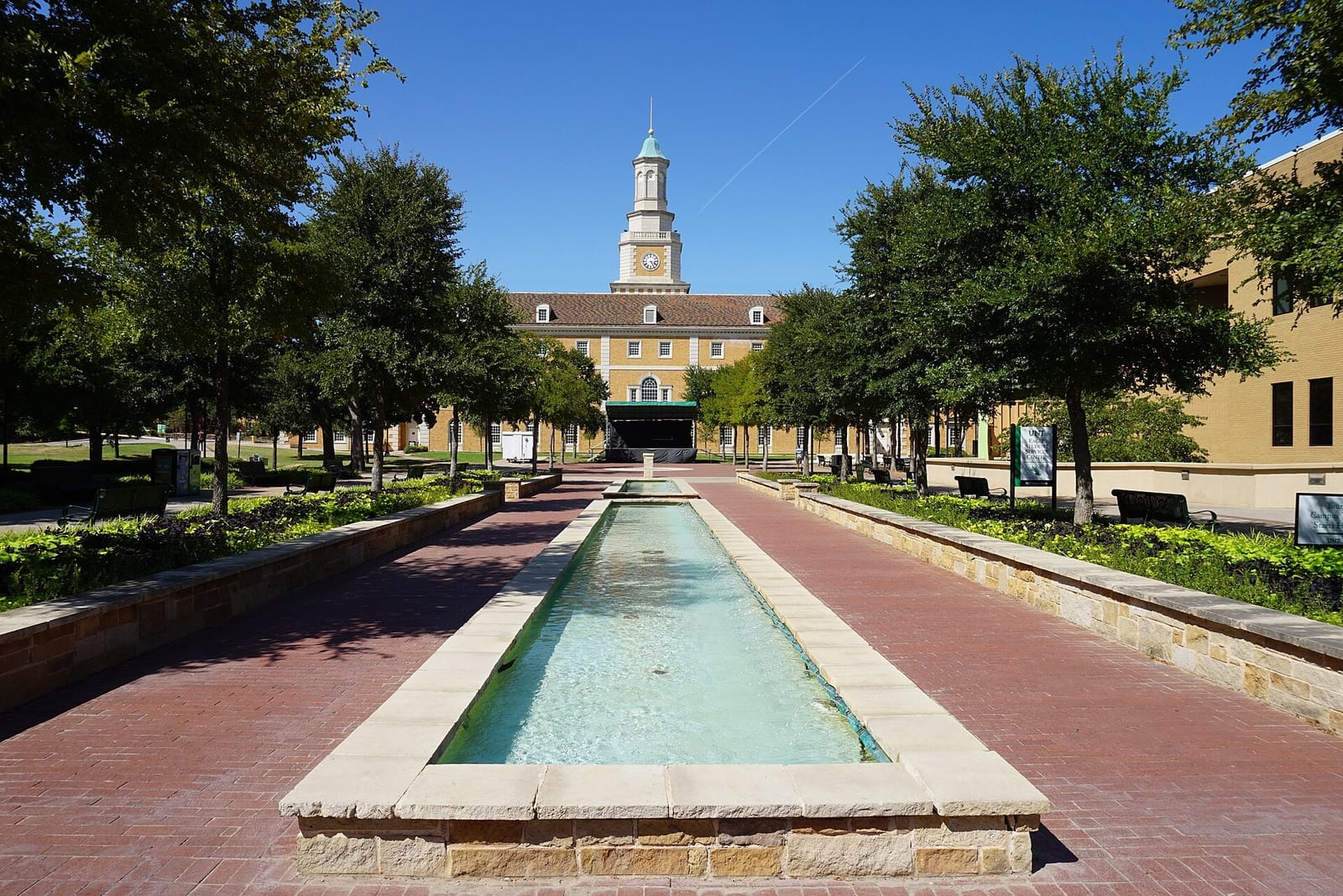 Hurley Administration Building at the University of North Texas in Denton, Texas